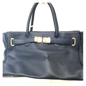 Onna Ehrlich Navy shoulder bag